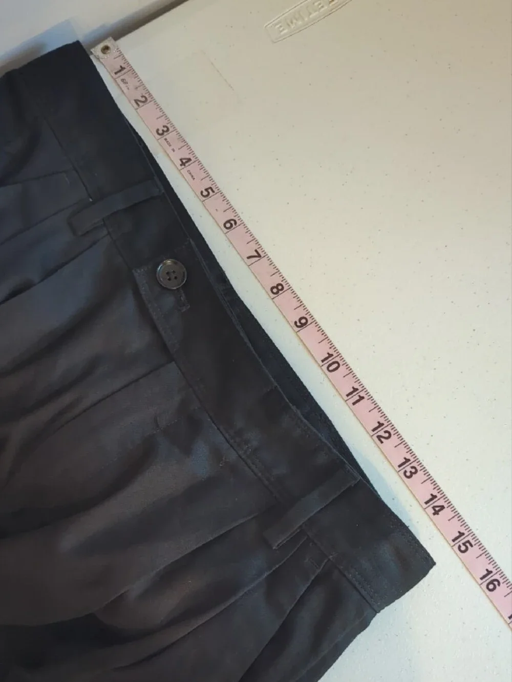 NWT Banana Republic Linen Trouser Wide Leg Pants Black size 6 Pleated